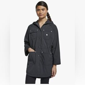 Hurley/Carhartt Women’s Black Hooded Rain Jacket